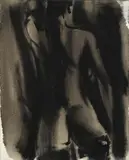 Luciano Castelli, Rückenakt, 1989, Öl auf Leinwand