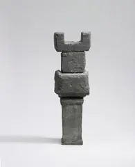 Ohne Titel by Abraham David Christian, 1980, Gipsskulptur. 2-teilig. In Plexiglaskasten, offered May 2008