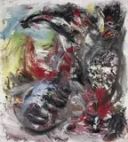 Martin Disler, Ohne Titel (In the Dunes)