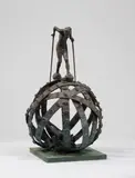 Ohne Titel (Fortuna-Läuferin auf der Weltkugel) by Jörg Immendorff, 1989, Bronzeplastik. Höhe, offered May 2008