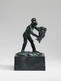 Ohne Titel (Malerstamm, Bouquet) by Jörg Immendorff, 2006, Bronzeplastik mit schwarz-grüner Patina. Höhe, sold May 2008