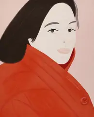 Brisk Day by Alex Katz, 1990, Farbholzschnitt auf dickem Japan, sold May 2008