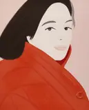 Brisk Day by Alex Katz, 1990, Farbholzschnitt auf dickem Japan, sold May 2008