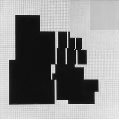 Koordination p3-22-1975 by Attila Kovács, 1975, Acryl auf Leinwand auf Holz, sold May 2008