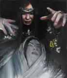 Andrea Lehmann, Beschwörung, 2006, Öl auf Leinwand