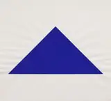 Blinky Palermo, Blaues Dreieck