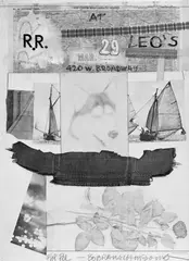 At Leo's by Robert Rauschenberg, 1980, Farbige Offsetlithographie auf schwerem Velin, sold May 2008