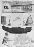 Robert Rauschenberg, At Leo's, 1980, Farbige Offsetlithographie auf schwerem Velin