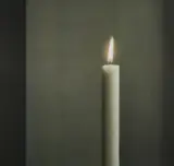 Kerze I by Gerhard Richter, 1988, Farboffset auf dünnem Papier, sold May 2008