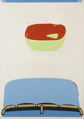 Hervé Télémaque, Ohne Titel, Um 1988, Öl auf Leinwand