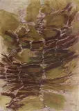 Hann Trier, Herbstbild, 1961, Öl auf Leinwand