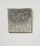 Weisses Phantom by Günther Uecker, 1995, Nagelung und Acryl auf Leinwand auf Holz., sold May 2008