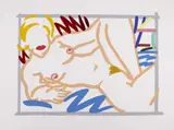 Tom Wesselmann, Judy on a blue Blanket