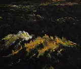Bernd Zimmer, Mare Mosso, 1987, Öl auf Leinwand