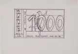 Sigmar Polke, 1000. 1000000 DM