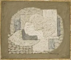 Nature morte au pichet et au citron by Serge Charchoune, Öl auf Leinwand, sold May 2008