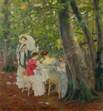 Edward Cucuel, Im Walde