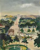 Franz Heckendorf, Die Tuileriengärten, Paris