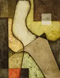 Rudolf Jahns, Stilleben mit 3 Krügen