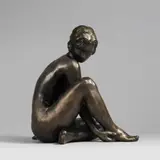 Beschaulichkeit by Fritz Klimsch, Bronzeplastik, sold May 2008