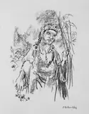 Shakespeare: King Lear by Oskar Kokoschka, Mit 17 (statt 16) Original-Lithographien auf handgeschöpftem Velin. Die Lithographien einzeln sowie im Impressum signier, sold May 2008