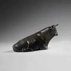 Spanischer Stier by Gerhard Marcks, Bronzeplastik, sold May 2008