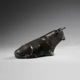 Spanischer Stier by Gerhard Marcks, Bronzeplastik, sold May 2008