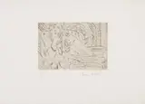 Jeune Femme sur fond Moucharabieh by Henri Matisse, Original-Radierung auf China, aufgewalzt auf Velin, sold May 2008