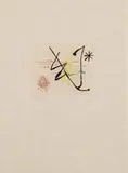 Joan Miró, Bague d'aurore, Original-Farbradierung (Ätzung und Aquatinta) auf Japon nacré