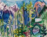 Albert Müller, Berglandschaft