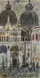 Venedig, San Marco by Max Peiffer Watenphul, Öl auf Leinwand, randdoubliert, sold May 2008