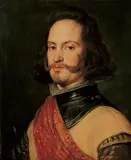 Flemish School, BILDNIS EINES OFFIZIERS., Öl auf Leinwand