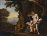 Dutch School, AMOR, DER VENUS EINEN DORN AUSZIEHEND.