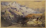 Eduard Hildebrandt, HOCHGEBIRGSLANDSCHAFT.
