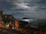 Oswald Achenbach, DIE BUCHT VON NEAPEL.