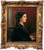 Anselm Feuerbach, BRUSTBILD EINER RÖMERIN.
