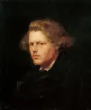 Wilhelm Leibl, BILDNIS DES MALERS RUDOLF HIRTH DU FRÊNES.