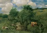 Hans Thoma, BÄCHLEIN BEI BERNAU.