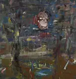 Siegfried Anzinger, OHNE TITEL, Acryl auf Leinwand