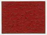 Bernard Aubertin, OHNE TITEL (STRUCTURES MONOCHROMES ROUGES: B)