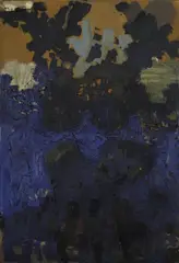 UNRUHE by Hubert Berke, Öl auf Leinwand, sold Nov 2007