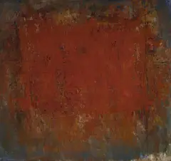 Bernd Berner, OHNE TITEL (FLÄCHENRAUM), Öl auf Rupfen