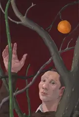 Holger Bunk, Ohne Titel (Die letzte Frucht), Öl auf Leinwand