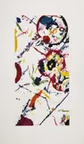 Sam Francis, Ohne Titel, Original-Farbradierung (Aquatinta) auf Rives-Velin