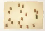 Georg Herold, OHNE TITEL (ZIEGELBILD)