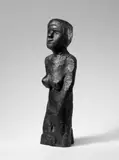 STRIPTEASE-TRISTE ZU KAISERALLEE by Alfred Hrdlicka, Bronzeplastik mit goldbrauner Patina, Höhe 39 cm, sold Nov 2007