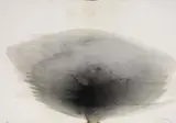 Otto Piene, OHNE TITEL, Aquarell und Ruß auf Karton