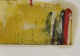 OHNE TITEL by Gerhard Richter, Öl auf chamoisfarbenem glatten Halbkarton, sold Nov 2007