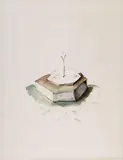Thomas Schütte, OHNE TITEL, Aquarell und Tusche auf festem Bütten