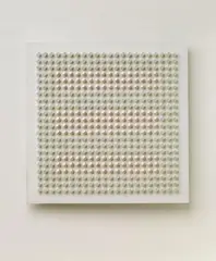 Luis Tomasello, ATMOSPHERE CHROMOPLASTIQUE NR. 272, Holzobjekt, farbig gefasst